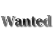 Wanted? We can help